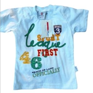 Size 6 months baby boys playoff t-short NWT